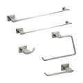 Boann Avalon Series Stainless Steel Bathroom Accessory Set, 5 Piece BNAS5PK